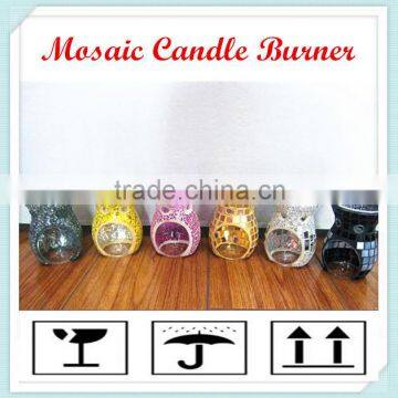 Mosaic Glass Candle Warmer Glass Fragrance Oil Burner Unique Oil Burners photo-6