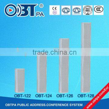 OBT-124 30w PA System Outdoor Waterproof Luxury Oblong Column Speaker