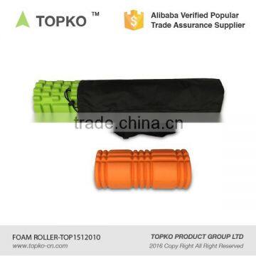 Wholesale Yoga & Pilates Type High Density Grid Foam Roller Hard Grid 33*14 Custom Eva Foam Roller photo-4