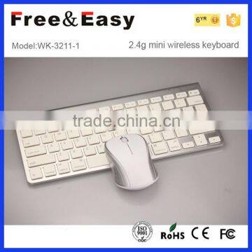 High Puality New Mini Aluminum Bluetooth Spain Keyboard and Mouse Combo photo-6