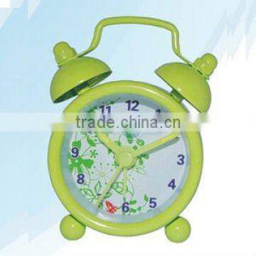 Mini Metal Alarm Clock 6010BU