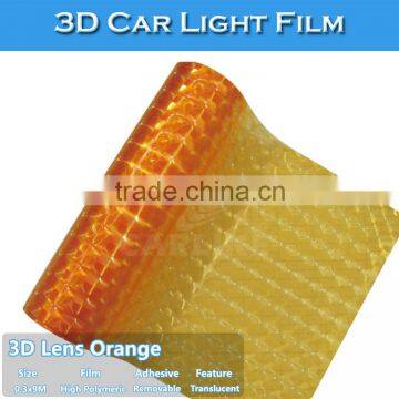 CARLIKE 0.3x9m 3D Car Headlight Car Wrap Vinyl Colored Film photo-3