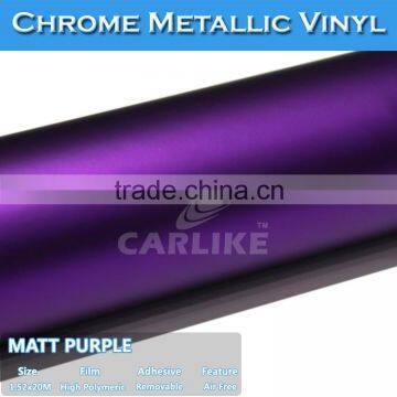 Trade Assurance CARLIKE Metallic Chrome Film Car Body Side Sticker Design