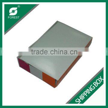 GLOSSY LAMINATION CARDBOARD COOKIES SHIPPING BOX FOLDED FOOD TAKE AWAY CARTONS PROMOTION photo-6