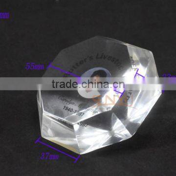 Chinese Awards Supplier Acrylic Clear Round Shape Award