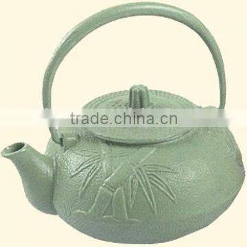 cast iron teapot