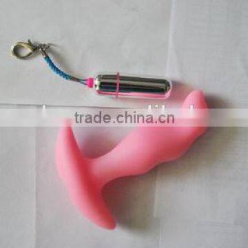 2014 new rechargeable silicone sex toy with vibrator