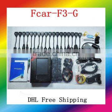 Professional Diesel Auto Diagnostic tool Fcar F3-G (F3-W + F3-D) Multi-language F3-G Car Diagnostic Tool for 12v&24v