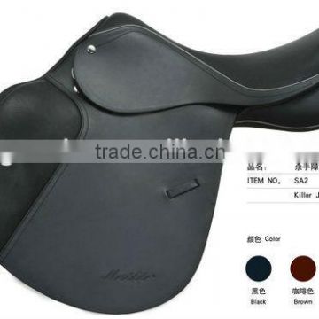 Killer Jumping saddle leather racing horse saddle