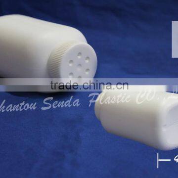 empty bottle for powder, hdpe plastic powder bottles, white square plastic bottle 80ml