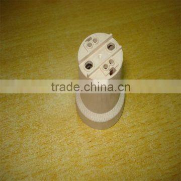 F519 e27 plastic lamp holder (new product: bugle plastic lamp holder)