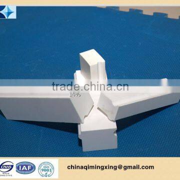 H50,60,70,90 standard high alumina ceramic wear bricks