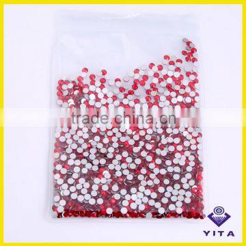 YiWu factory rice ss 4 flat back rhinestone for nail design