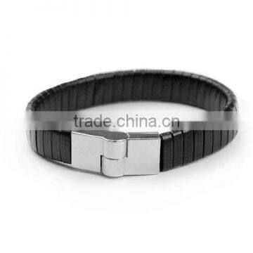 Factory Your Logo Custom Stainless Steel Bracelets photo-2