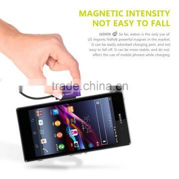 WSKEN Wholesale For Sony Magnetic USB Cable Single Metal Version photo-3