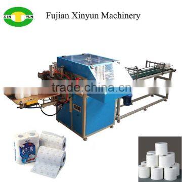 Simple operation multi rolls roll paper packing machine