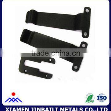 custom special CNC machining metal fitting with zinc black plated