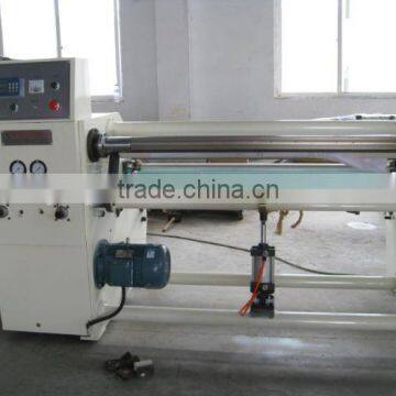 automatic single shaft release paper rewinding machine