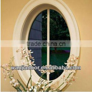 high quality fixed upvc round windows that open