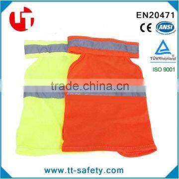 pet dog reflective vest with hook and loop