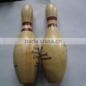 Beautiful wooden bowling