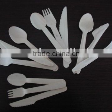 wooden knife,fork,spoon