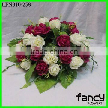 36 heads rose flower wedding table decoration