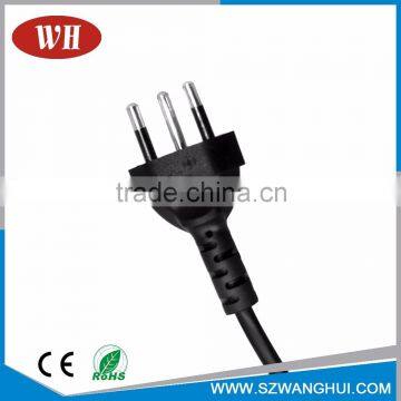 China High Quality Free Sample Bc/Ccc/Cca/Ccs Pvc Replacement Power Cords