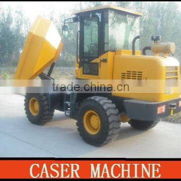 3 ton 4WD mini site dumper,4WD, Hydraulic tipper hopper