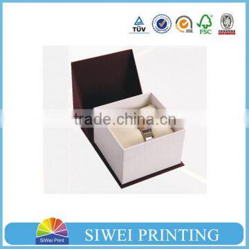 Luxury Wholesale Branded Custom Gift Watch Packaging Box With Lid, Wrist Display Storage Mens Luxury Leather Watch Box Quality Choice photo-3