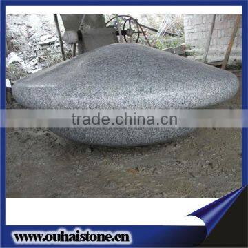 Outdoor garden natural granite carved stone balls