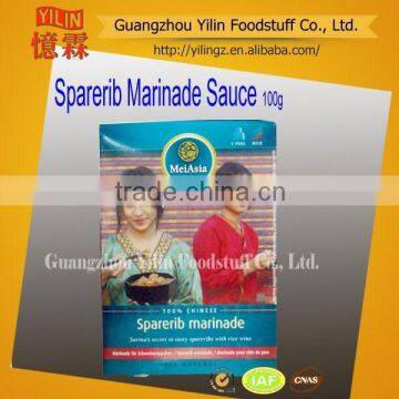 100g bag pack branded Chinese Sparerib Marinade Sauce