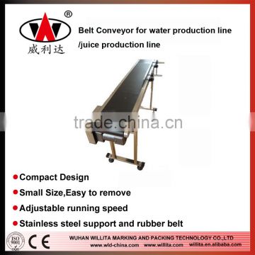 CIJ inkjet printer rubber belt roller conveyor price