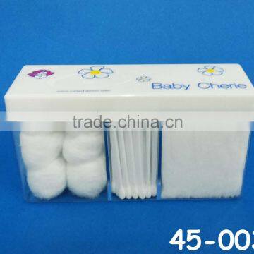 Cotton Bud Set 3 in 1 White Color