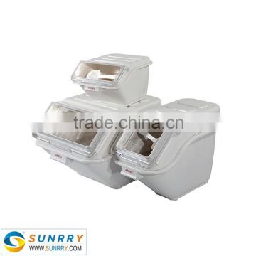 Safe food raw material Shelf Ingredient Bins 20L Shelf Ingredient Pan PP/PC Storage Ingredient Bin for NSF (SY-SC18B SUNRRY)