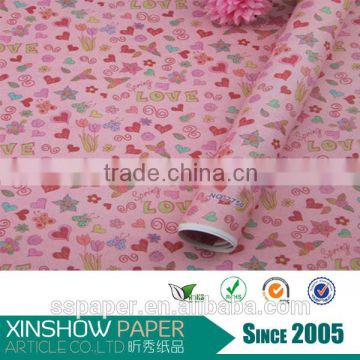 fancy design custom gift wrap paper manufacturer