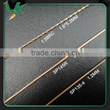 1.2mm Round Snake Chain For Jewelry Making