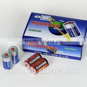 cell battery dry r20 UM-1 1.5V zinc carbon um1