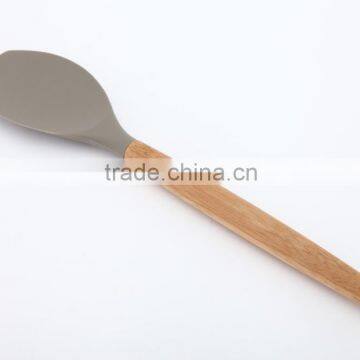 New Product Wood Handle Silicone Kitchenware photo-5
