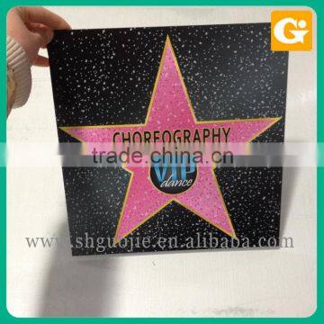 die cut laminated 3mm foam board curving and printing