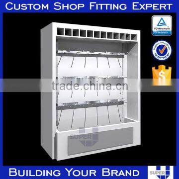 Tailor Made Spray Paint MDF Wood Shelf for Shop With LED Lighting photo-6