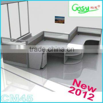 Aluminium frame glass partition CM45