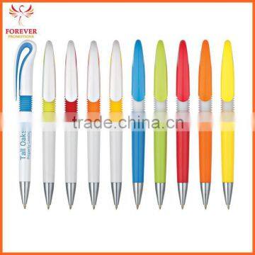 Wholesale Promotional Ballpoint Plastic Hook Clip Ball Point Pen