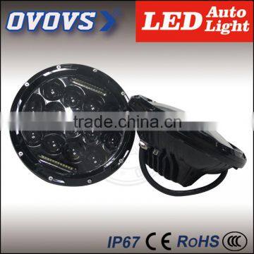 NEW PRODUCE!ovovs 7inch 75w Led Driving Light, J-eep Wrangler Led Headlight With DRL photo-5