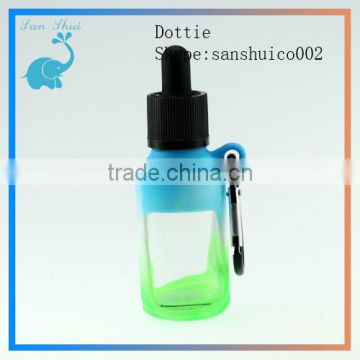 eliquid glass dropper bottle made in China high quality vape rubber made in China