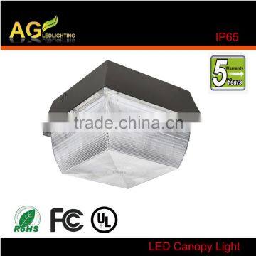 50W outdoor LED Canopy Lights Fixture for parking lot and gas station