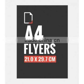 High Quality A4 three fold flyer Advertising poster /flyer printing/a4 paper poster printing