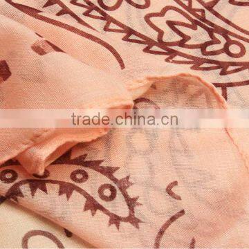 Leopard Paisley Design Hot Selling 100 Cotton Hijab photo-4
