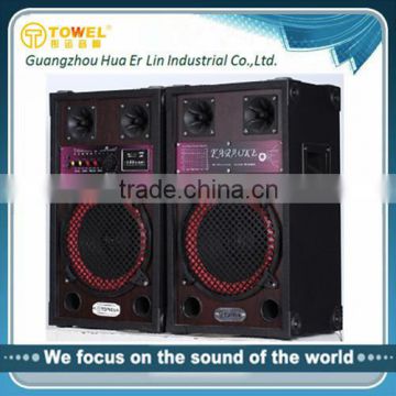 2.0 PA System Active Professional Karaoke Speaker With LED Lighting home theatre music