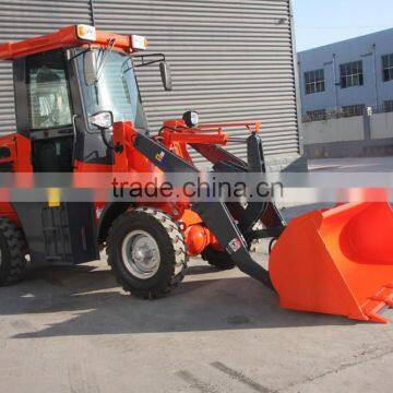 Earth Moving 0.8m3 China Mini Wheel Loader With Joystick and Pallet Fork photo-3